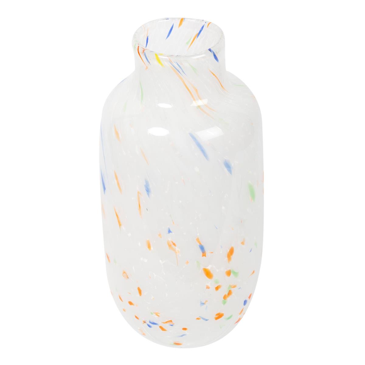 Glass Bubble Vase Multi Colour