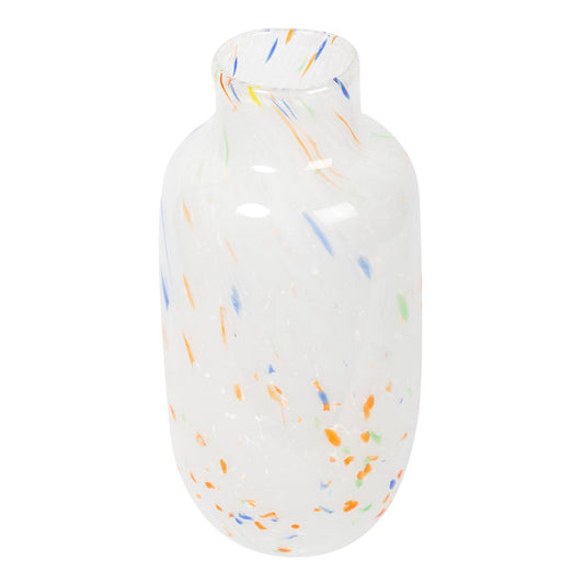 Glass Bubble Vase Multi Colour