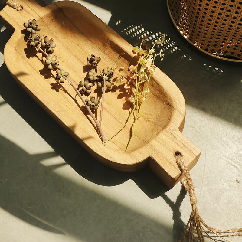 Farmhouse Wood Dough Tray