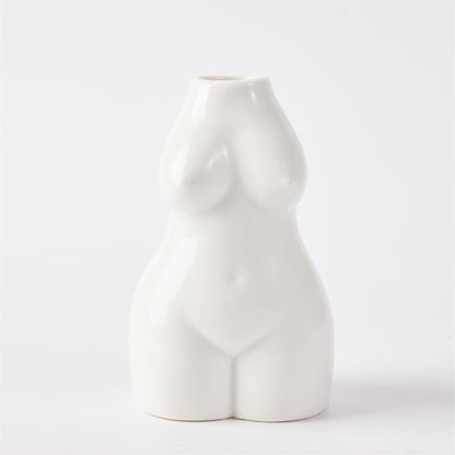 Gloss White Body Vase