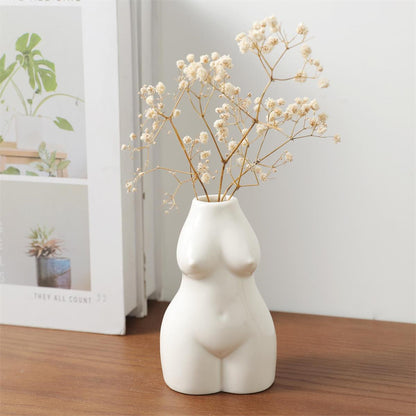 Gloss White Body Vase