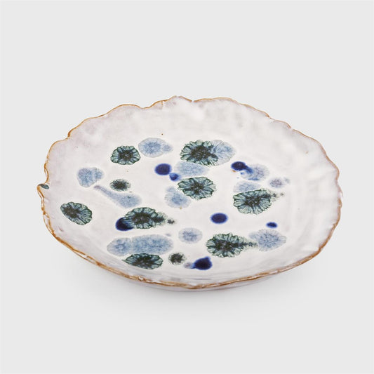 Mottled Glaze Dish