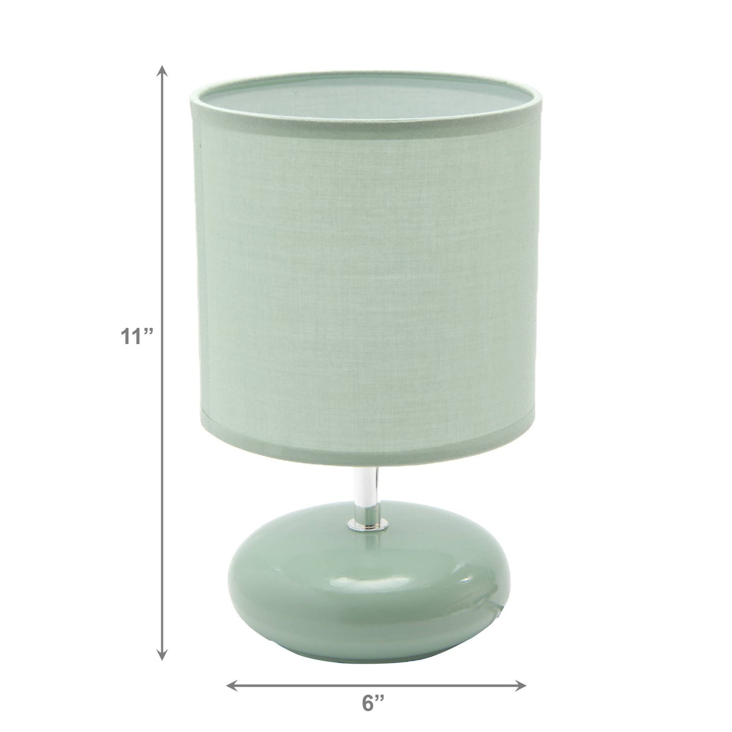 Ceramic Table Lamp with Shade Halo - Green