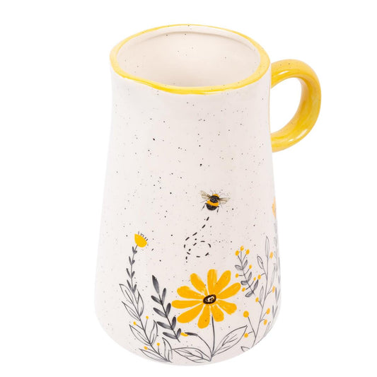 Floral Bee Pitcher