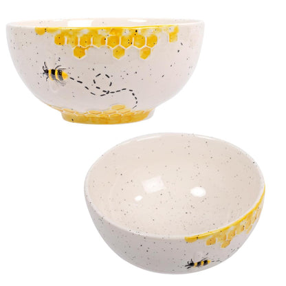 Floral Bee Bowl Large