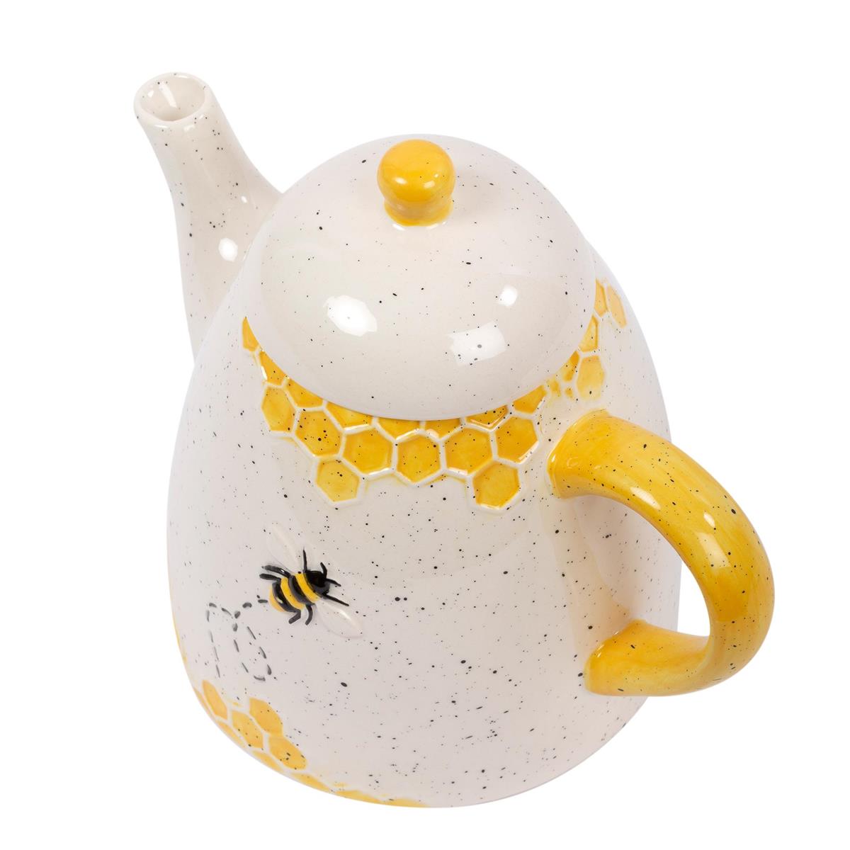 Floral Bee Teapot