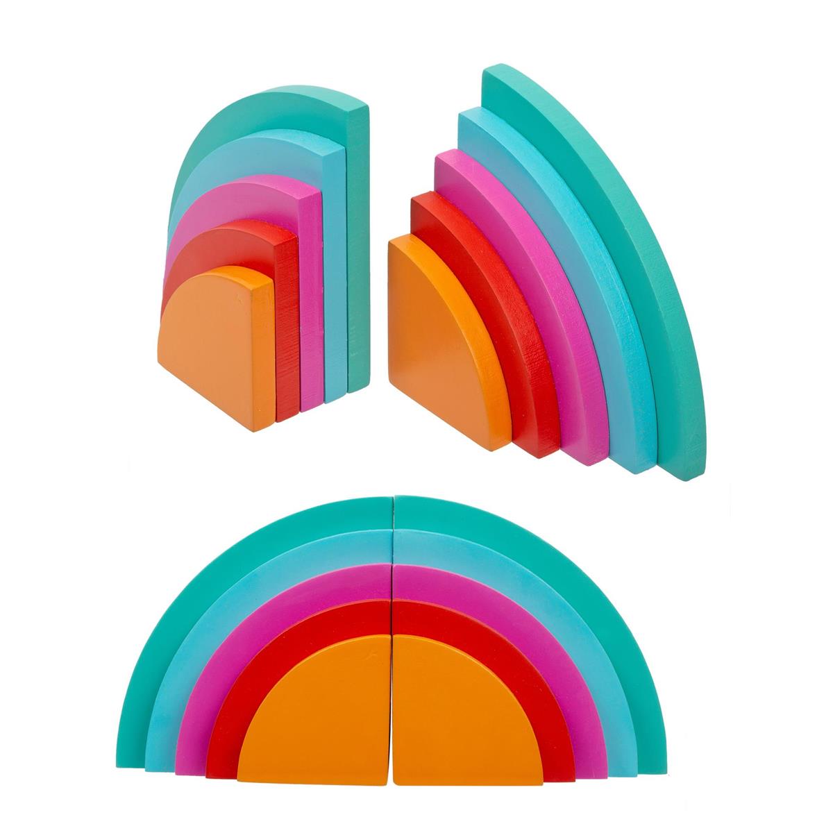 Rainbow Bookends