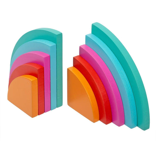 Rainbow Bookends