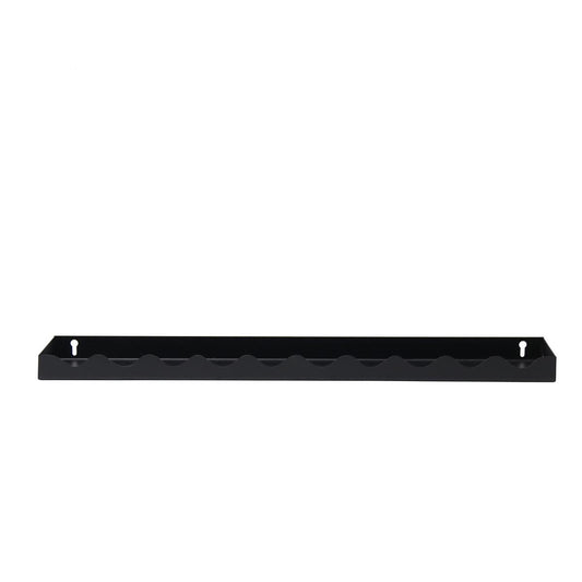 Wiggle Black Edge Wall Shelf Large