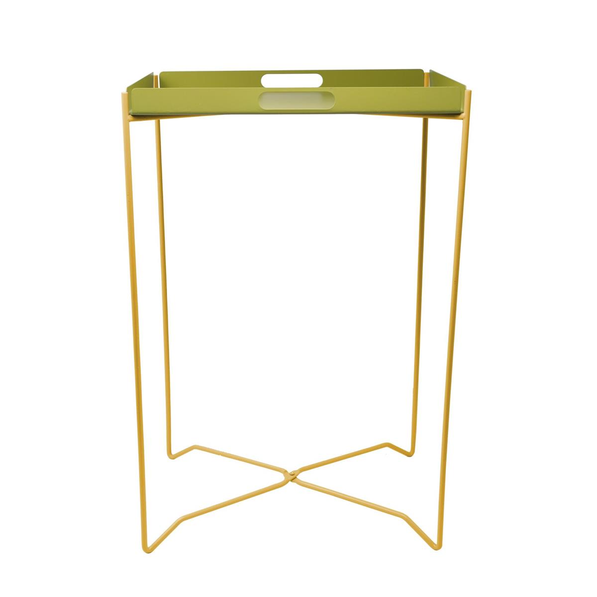 Moss + Ochre Tray Side Table