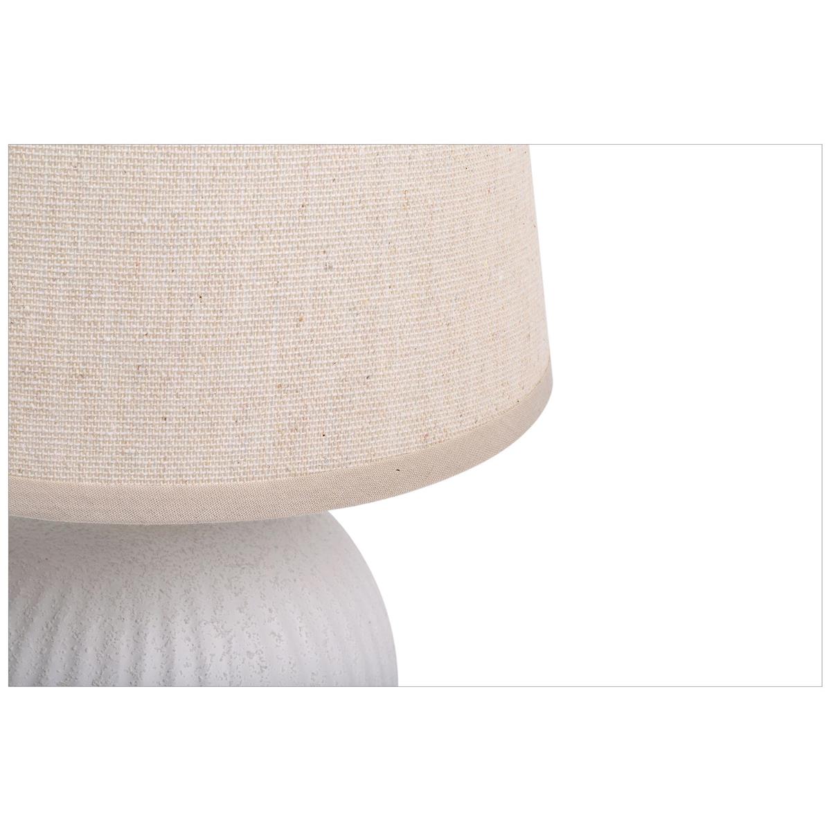 Ceramic  Lamp  White