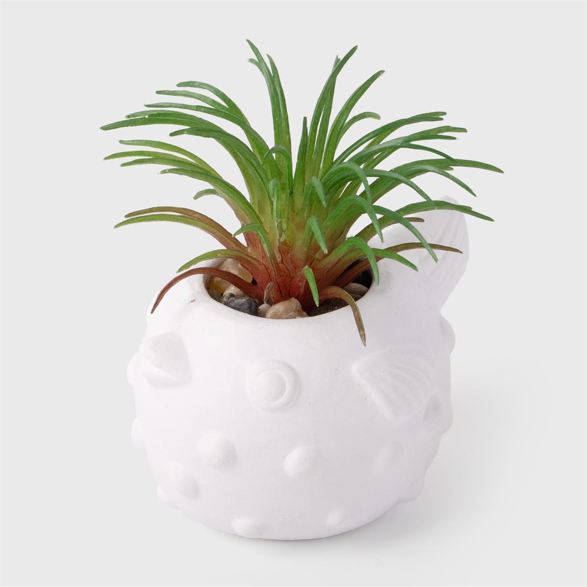 Faux Plant Fish Pot
