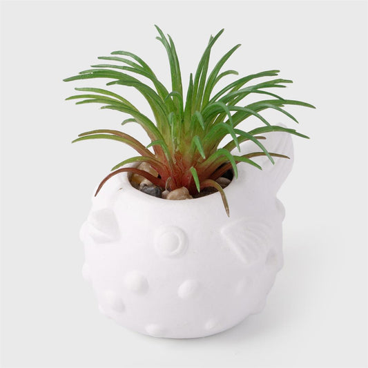Faux Plant Fish Pot