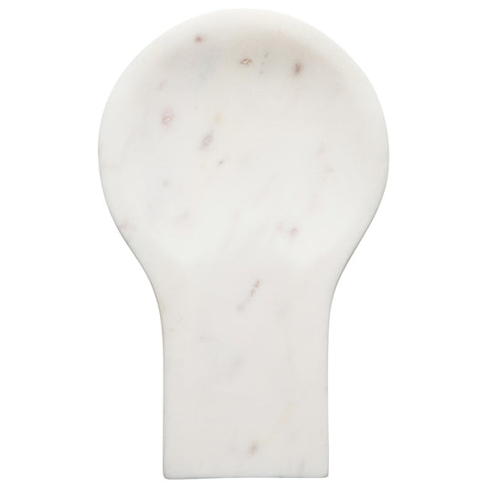 White Marble Spoon Rest