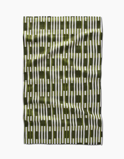 Clover Stripe Tea Towel