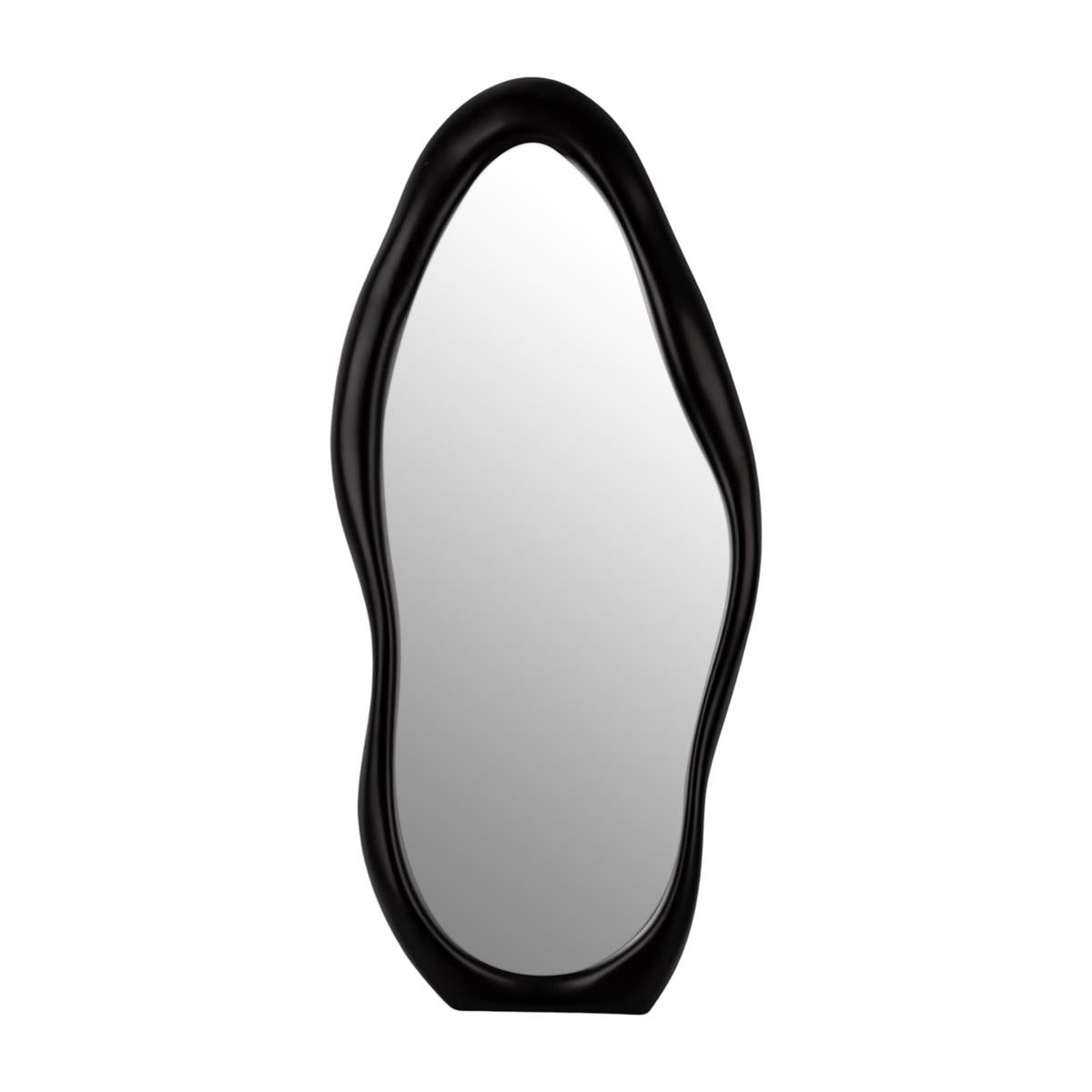 Cloud Shaped Wall Mirror Black