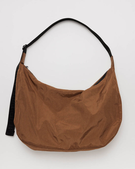 Large Crescent Bag Brown