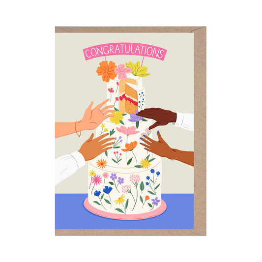 Wedding Cake Card