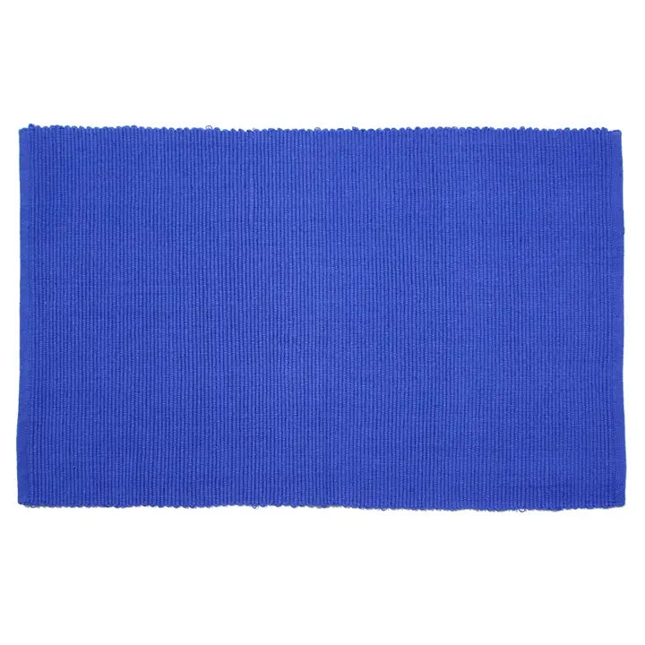 Ribbed Cotton Floor Mat