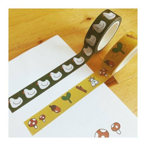 Duck Washi Tape- Green