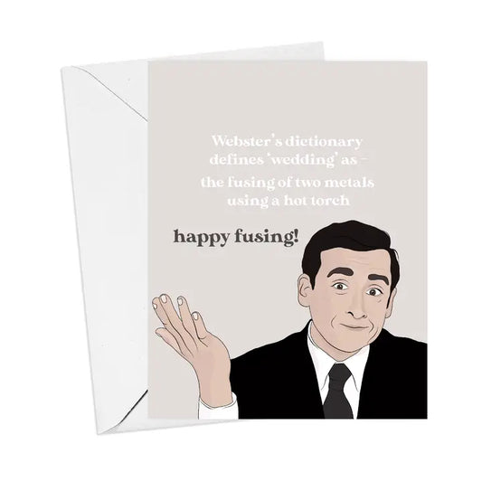 The Office - Wedding Card