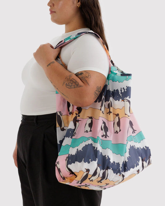 Big BAGGU Reusable Tote Bag - Penguin