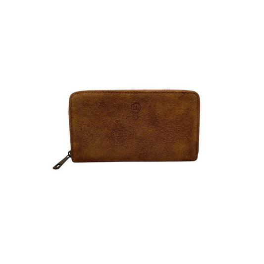 Louisa Suede Leather Bag -  Black