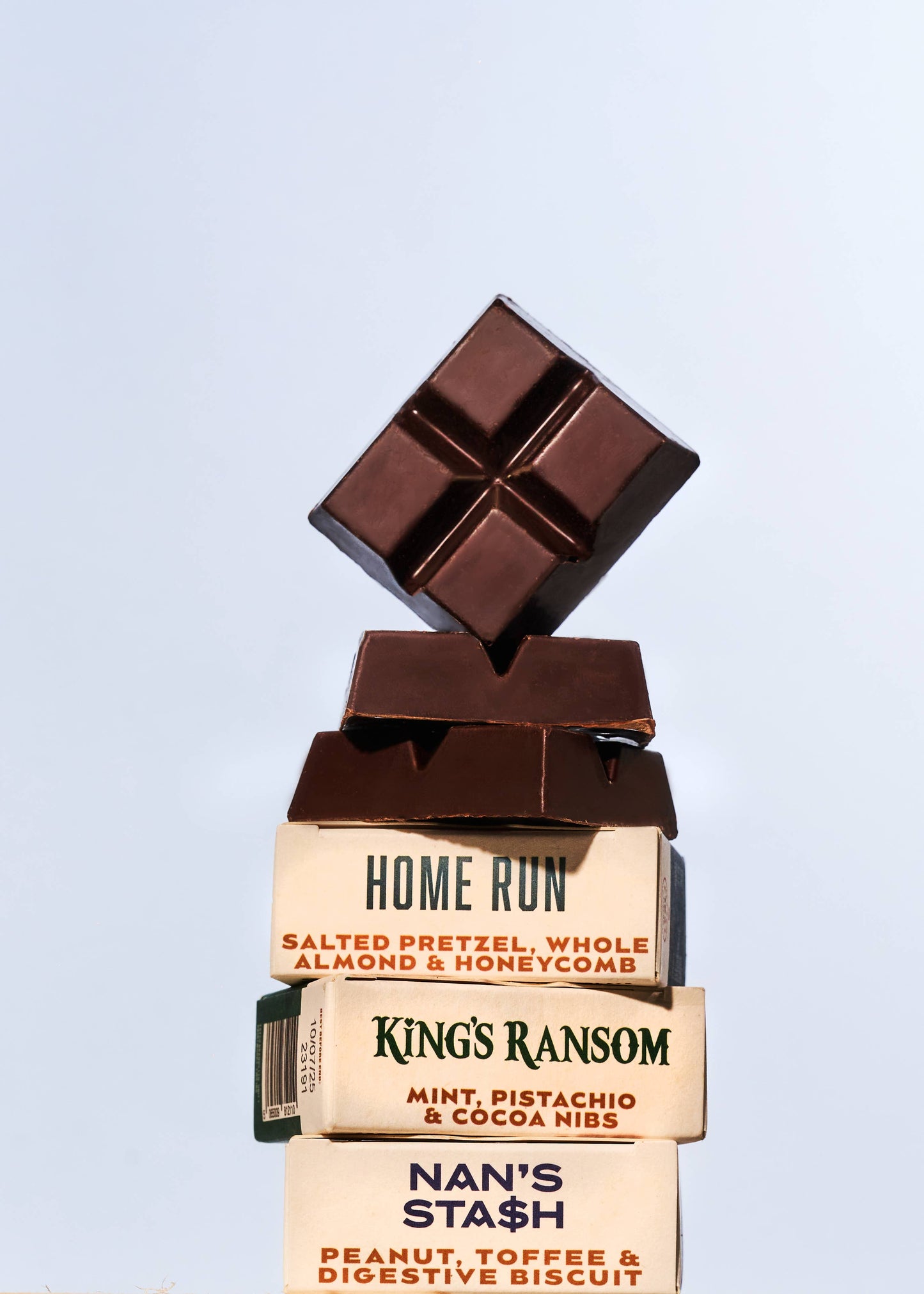 Nan's Stash 40g - 70% Dark Chocolate Chunky Mini Bar