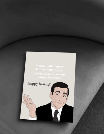 The Office - Wedding Card