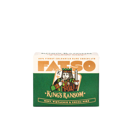King's Ransom 40g - 60 % Dark Chocolate Vegan Chunky Bar