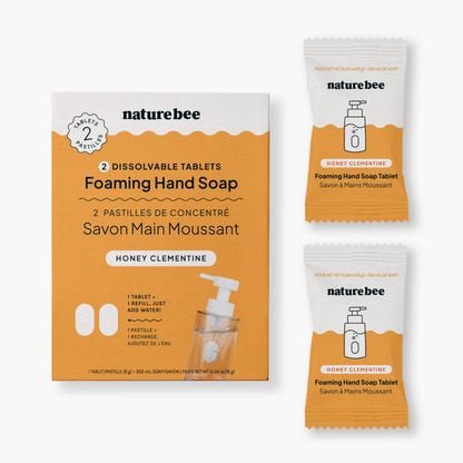 Concentrated Foaming Hand Soap Refills - 2-pack box : Eucalyptus Mint
