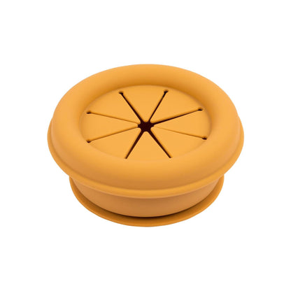 Baby Silicone Snack Pot - Silver Sage