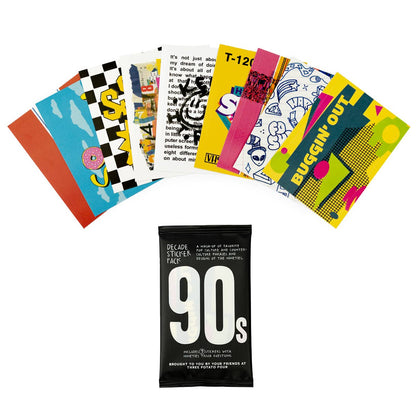 1990s Decade Sticker Card Pack