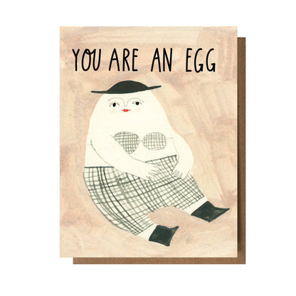 You Are An Egg Greeting Card