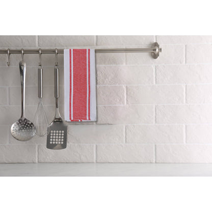 Plaid Kitchen Towel Set - Red