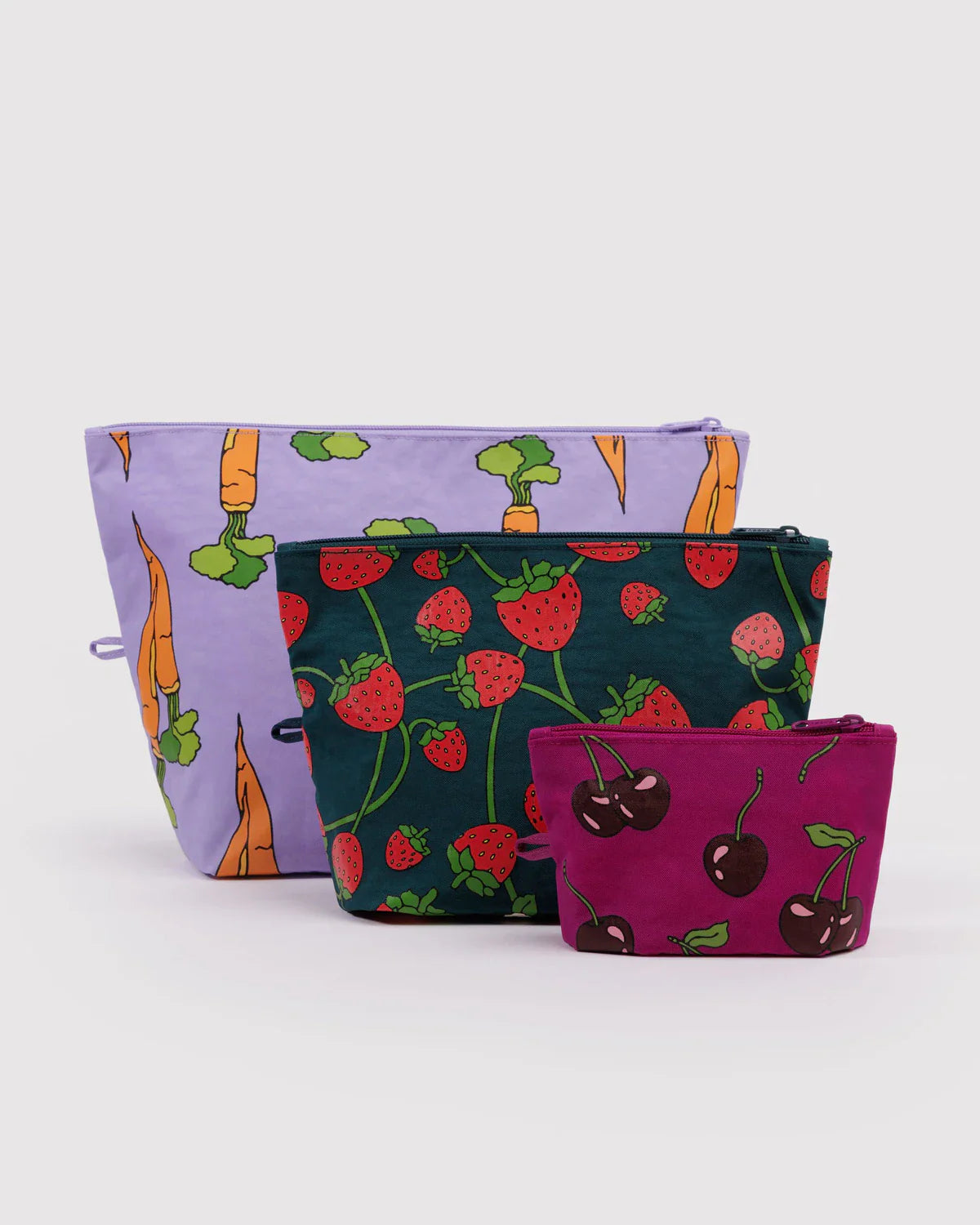 BAGGU Go Pouch Set - Carrots + Berries