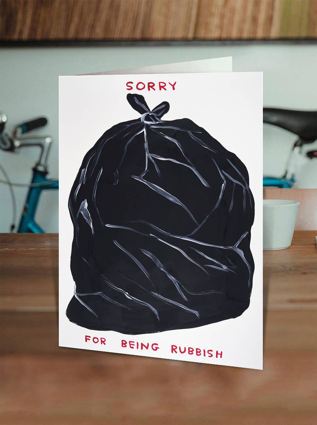 Being Rubbish Sorry Card