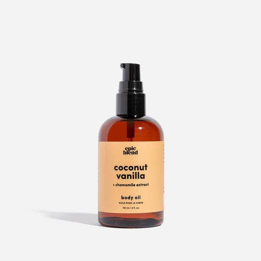Coconut Vanilla Body Oil Vegan