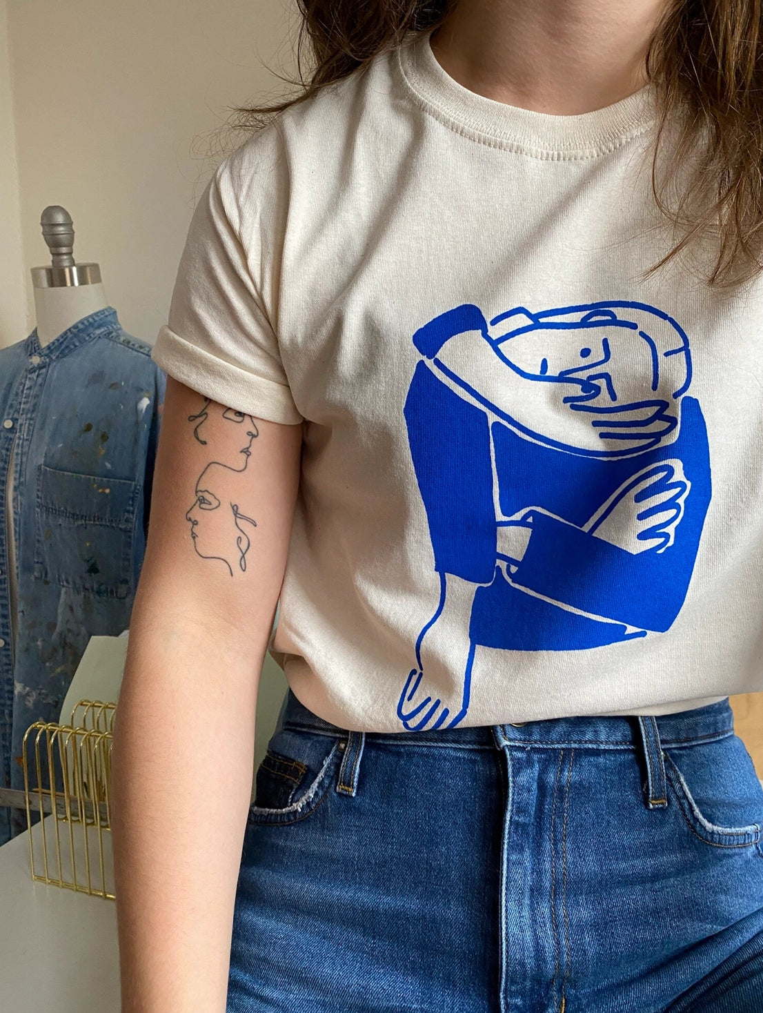 Blue Lady T-Shirt