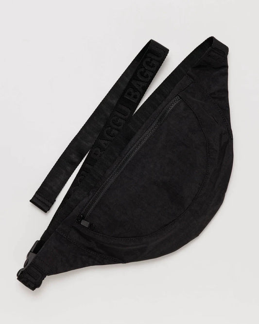 Baggu Crescent Fanny Pack Black