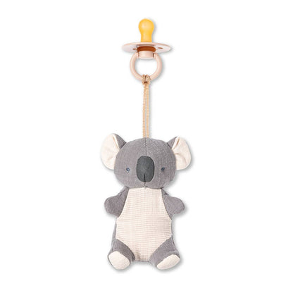 Bitzy Pal Natural Rubber Pacifier & Plush - Koala