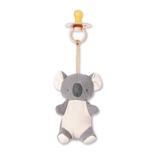 Bitzy Pal Natural Rubber Pacifier & Plush - Koala