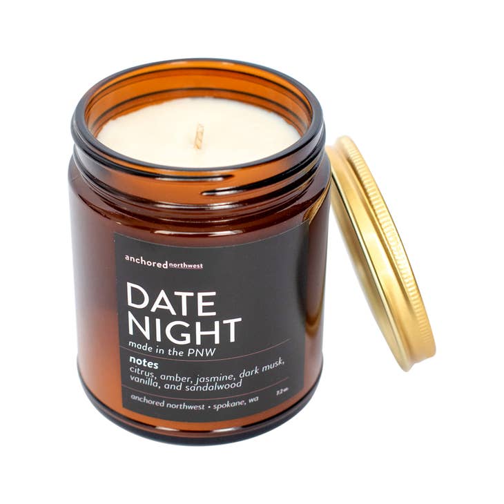 Date Night Amber Soy Candle