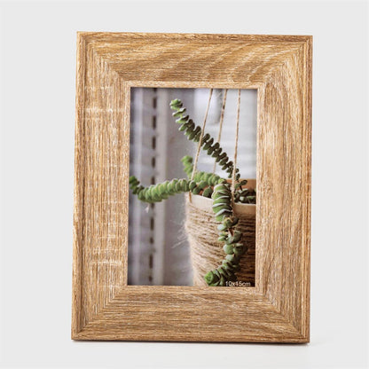 Brown Wood-Look Frame - 4 x 6”