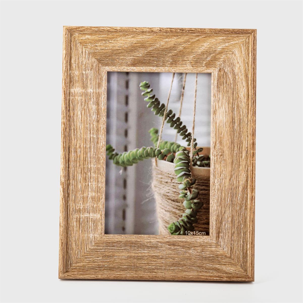 Brown Wood-Look Frame - 5 x 7”