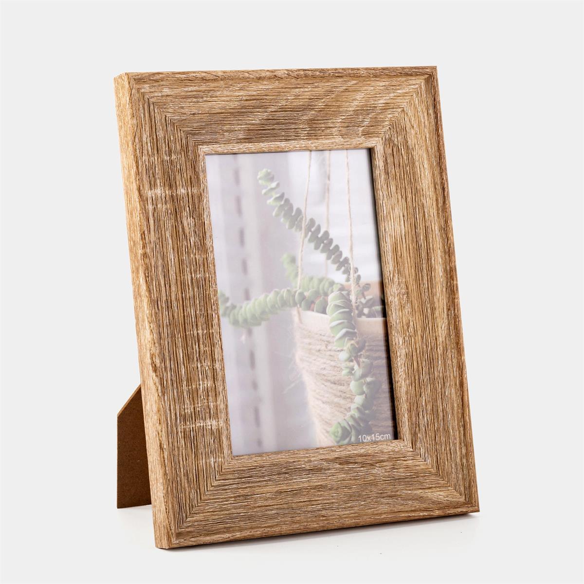 Brown Wood-Look Frame - 5 x 7”