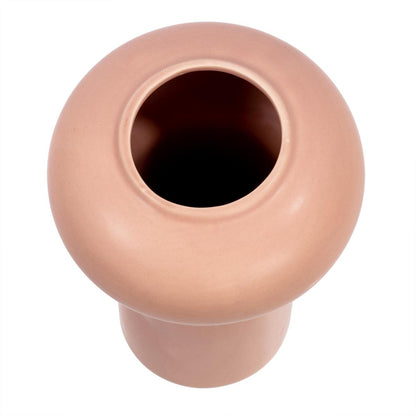 Bubble Top Pink Vase