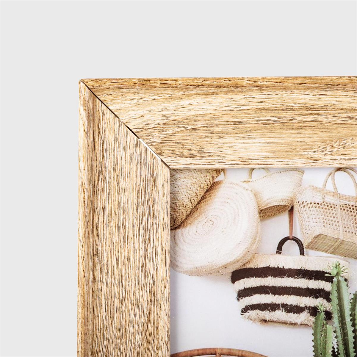 Brown Wood-Look Frame - 5 x 7”