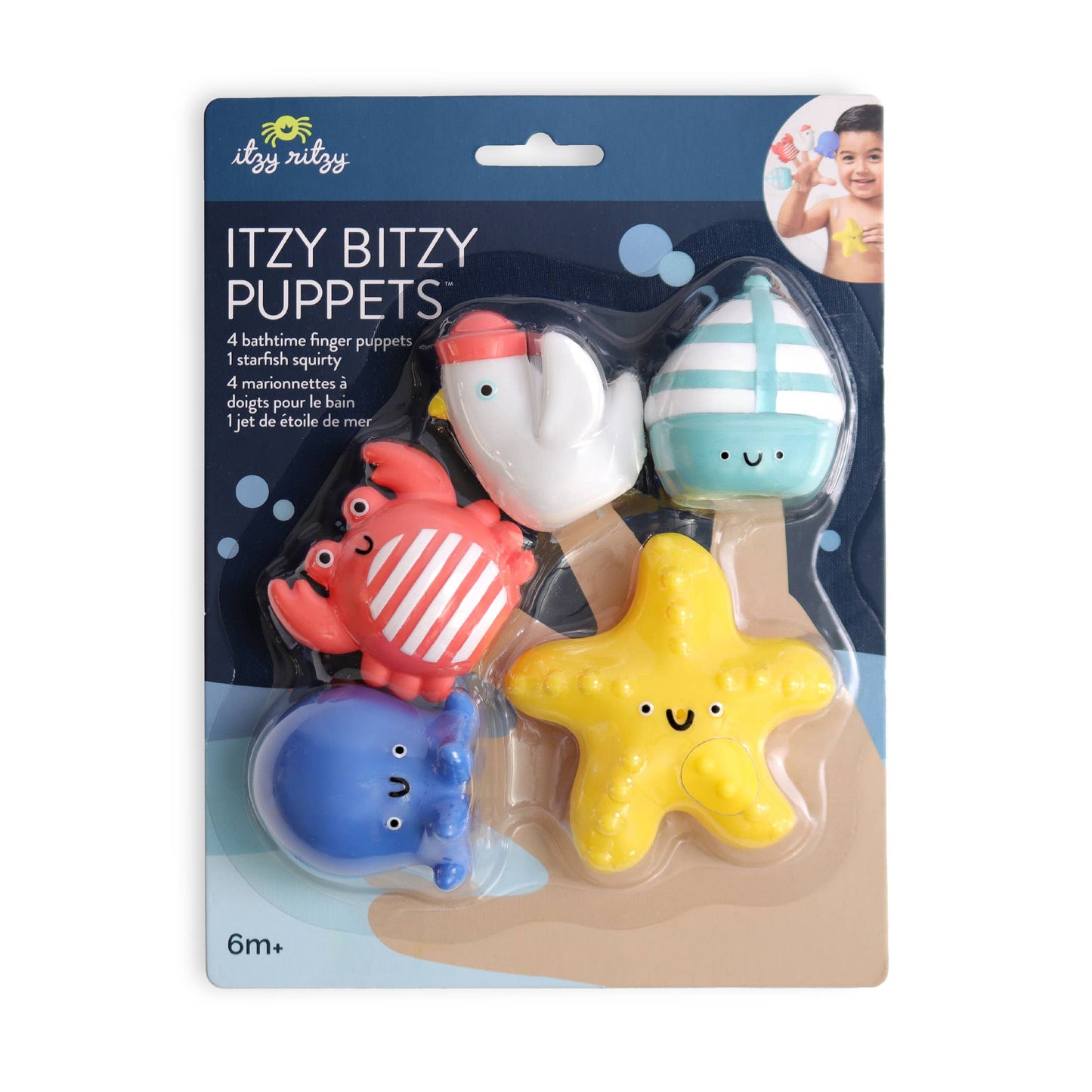 Itzy Bitzy Puppets™ - Bath + Storytelling Toys - Itzy Friends