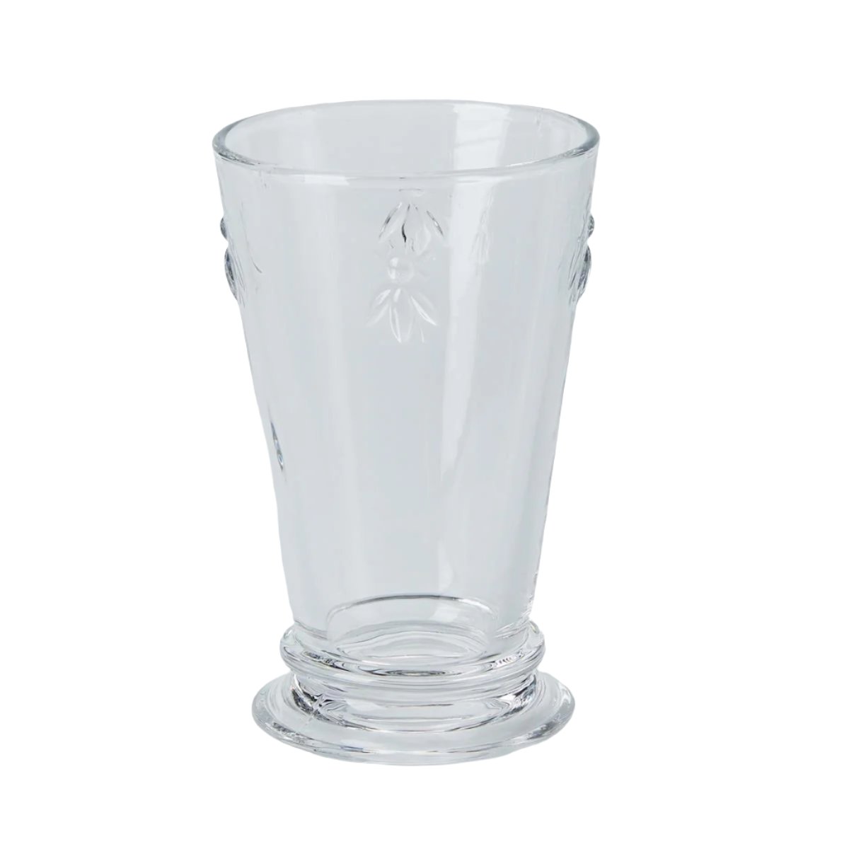 Bee Embossed Short Glass